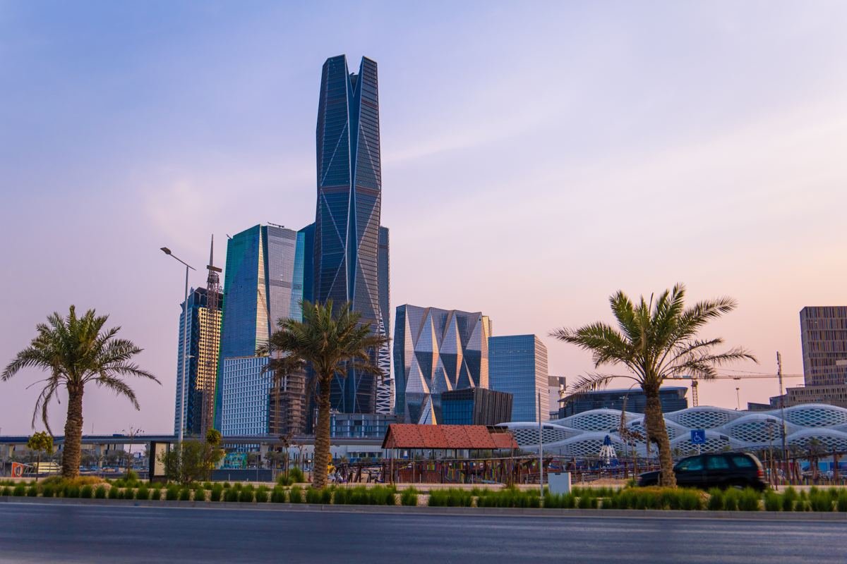 King Abdullah Financial District in Riyadh, Saudi Arabia